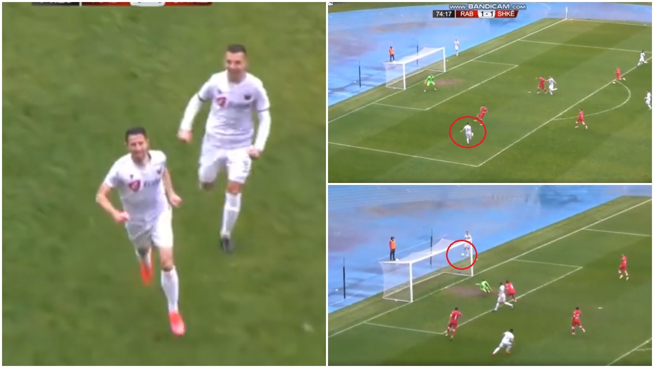 VIDEO/ Ky është gol me “kokë”, Besart Ibraimi magjik me Shkëndijën