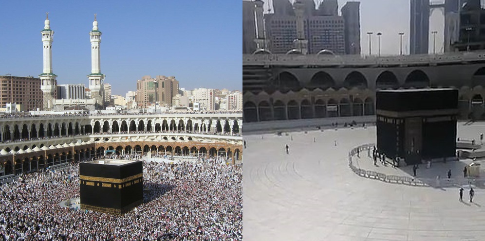 Tërësisht bosh, koronavirusi “shkreton” vendin më të shenjtë të Islamit