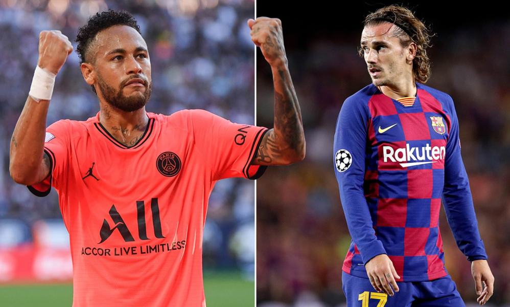 Lëvizje te Barcelona: Griezmann në udhëkryq, Neymar i thotë “po” rikthimit