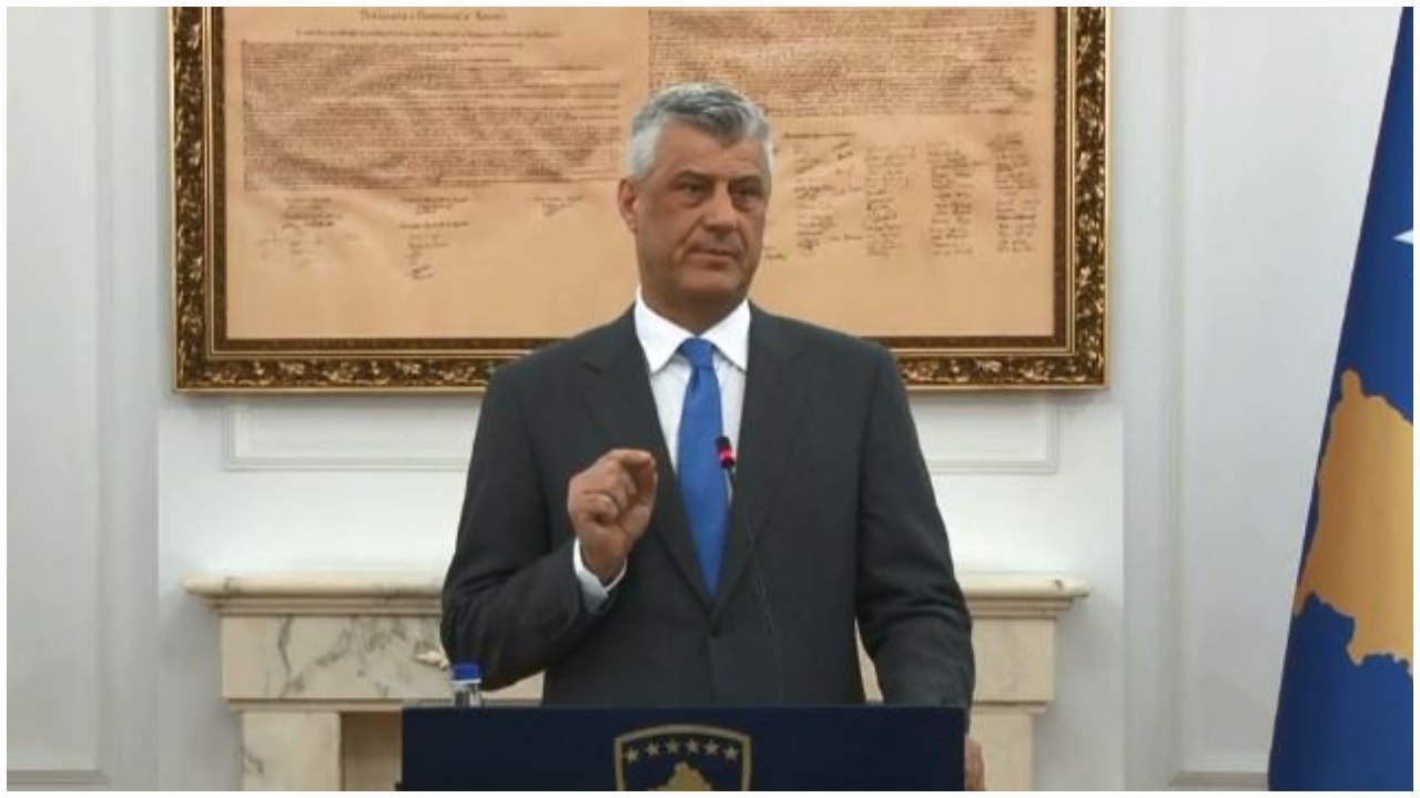 Thaçi ‘goditje’ BE-së: S’mund të bindë 5 shtetet e saj dhe Serbinë për ta njohur Kosovën