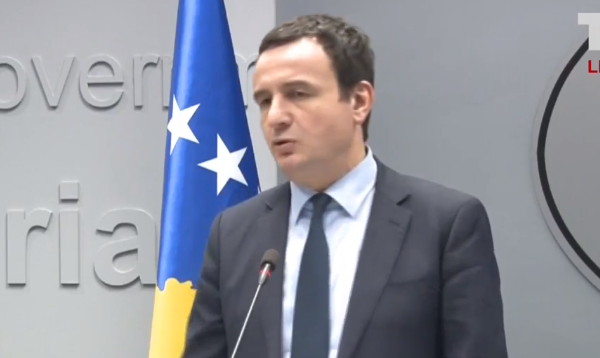 Kurti: Nga nesër hiqet taksa dhe aplikohet reciprociteti ndaj Serbisë