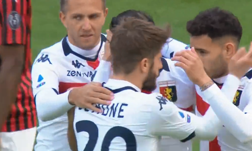 VIDEO/ Një veteran ndëshkon Milanin, Genoa në epërsi për 7 minuta