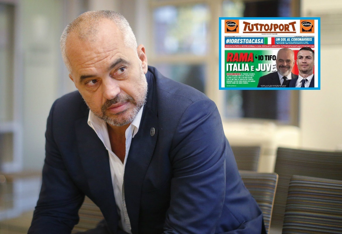 Recetë kuqezi për COVID-19, kryeministri Edi Rama “pushton” Italinë