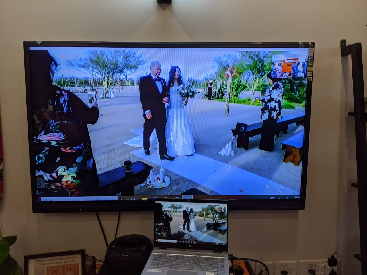 Anulojnë dasmën për shkak të koronavirusit, çifti martohet nëpërmjet kamerave