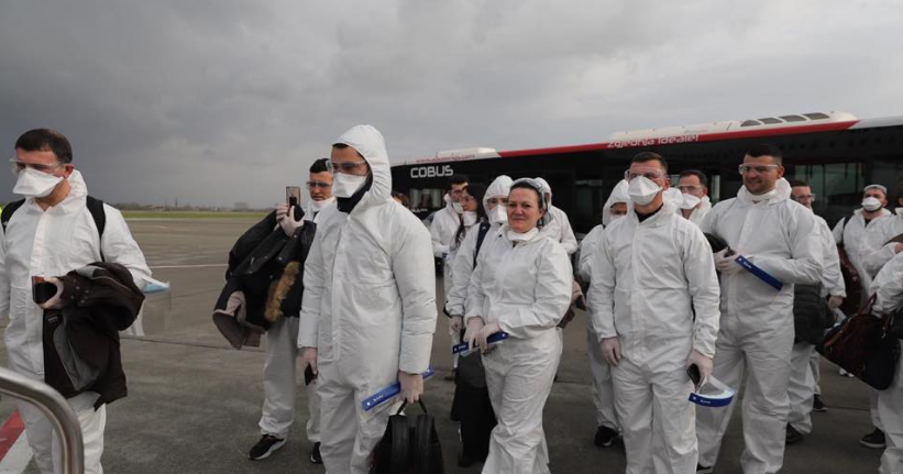 60 nurses are sent from Albania to help Italy in the fight against coronavirus