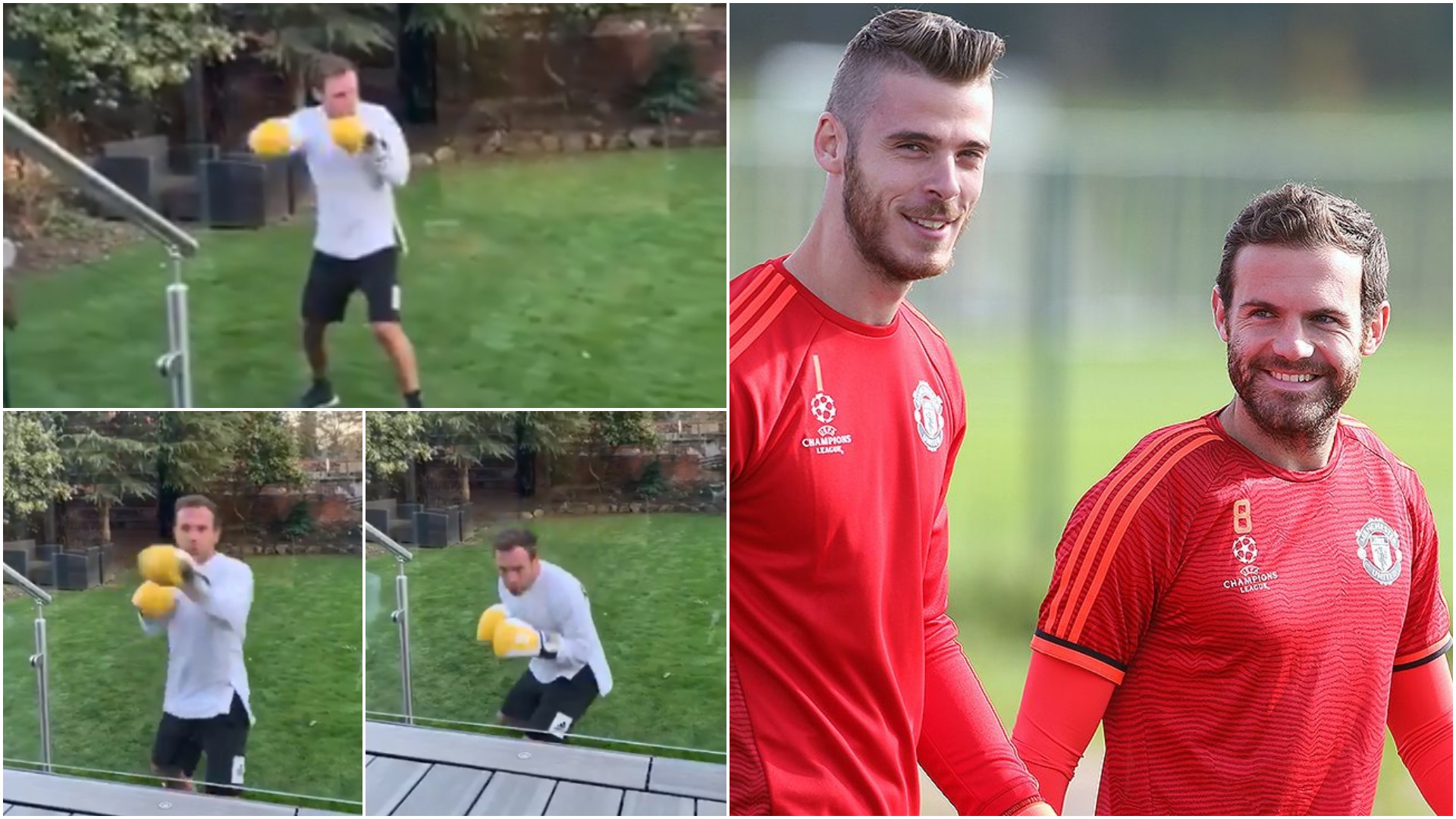 VIDEO | “Gëzuar ditëlindjen Rocky”, De Gea tallet me Juan Matan