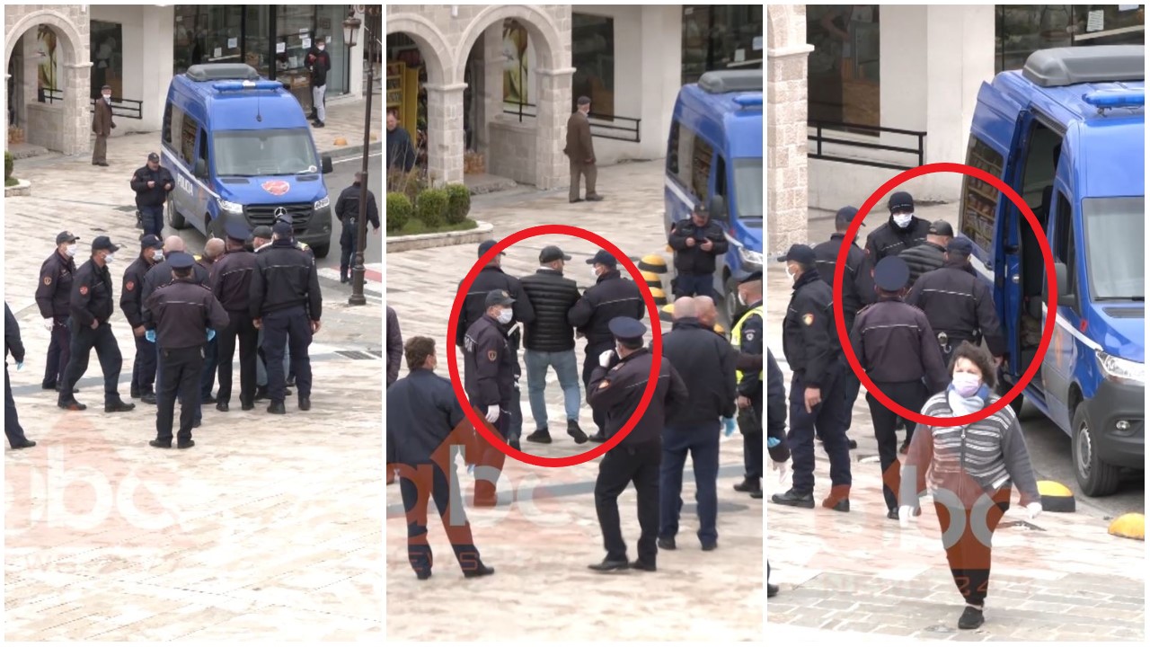 VIDEO/ Ku e ke lejen? Momenti kur policia shoqëron krutanin “e pabindur”