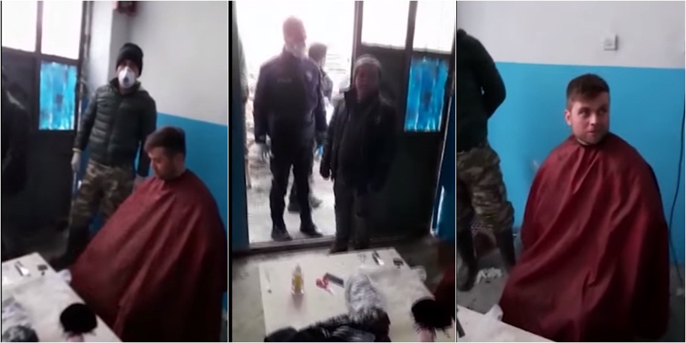 Qethte njerëz “fshehurazi” në ambient të improvizuar, arrestohet berberi dhe klientët e tij