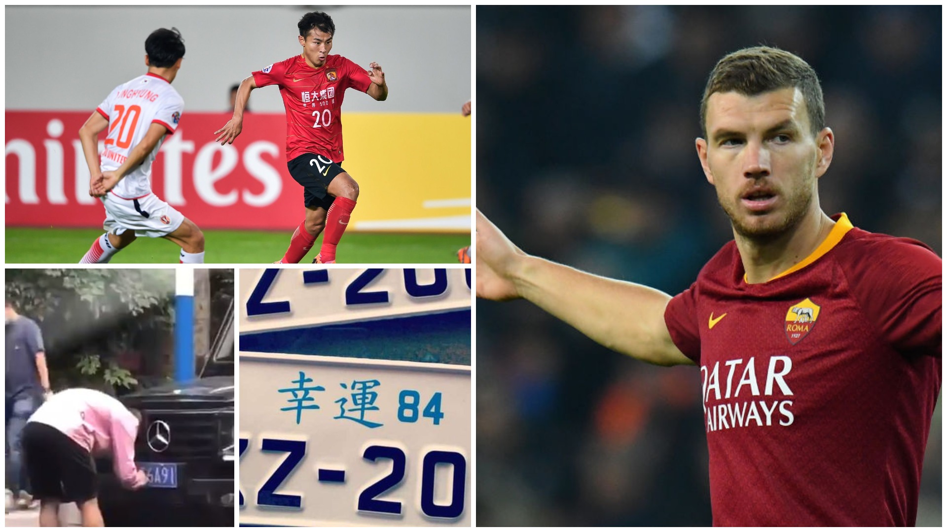 Dzeko çështje në Itali; Tentoi një rreng, klubi kinez përjashton futbollistin