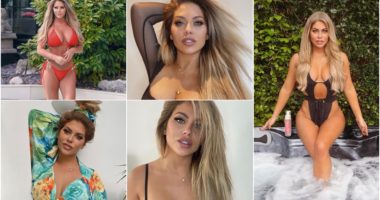 FOTO/ Me ‘bikini’ të kuqe, vajza e ish-sulmuesit legjendar e tepron