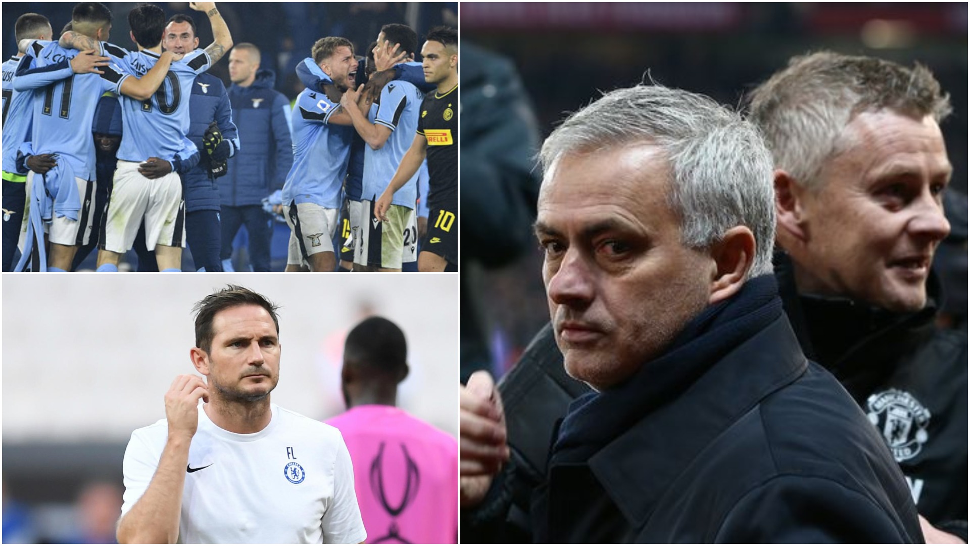 Ylli i Lazios objektivi i përbashkët, Mourinho garon me Solskjaer e Lampard