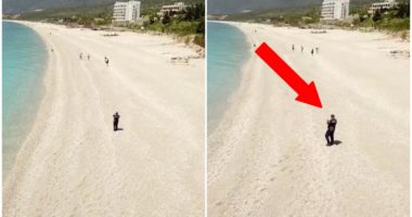 VIDEO/Larja në det mbetet e ndaluar, policia ndjek plazhistët në Drimadhes