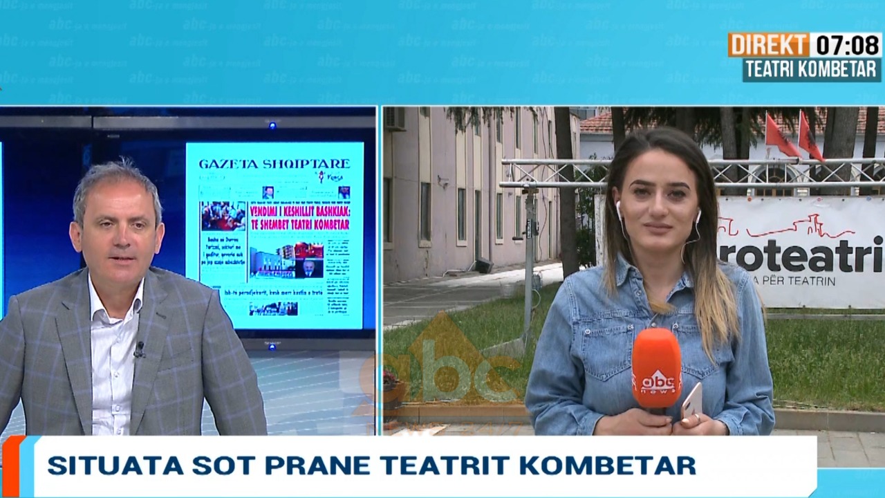 Vendimi për shembjen e godinës, artistët kalojnë natën në ambientet e Teatrit Kombëtar