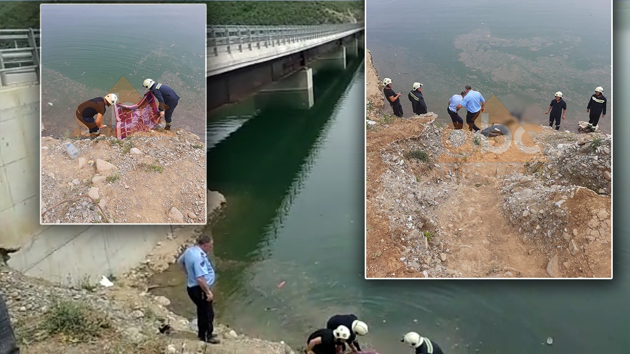 Makina bie në liqenin e Banjës, nxirret një trup i pajetë: Pritet ndërhyrja e polumbarëve të RENEA-s