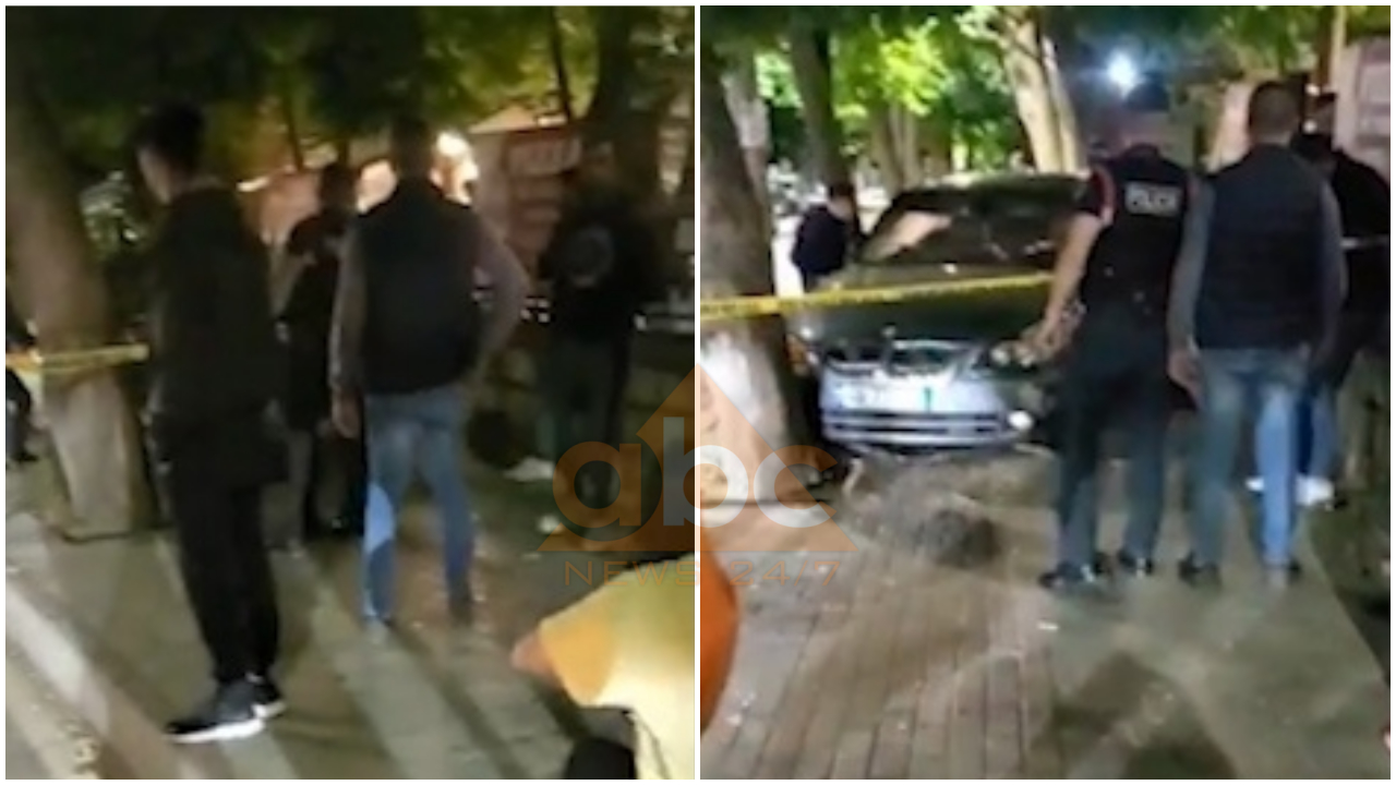 VIDEO/ Aksident në Korçë, makina përplaset me murin, në gjendje të rëndë një këmbësor