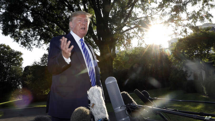 Trump del nga Washingtoni për herë të parë që prej 28 marsit