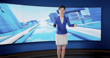 “Klonoi” gazetaren, agjencia kineze e lajmeve prezanton spikeren virtuale 3D me inteligjencë artificiale