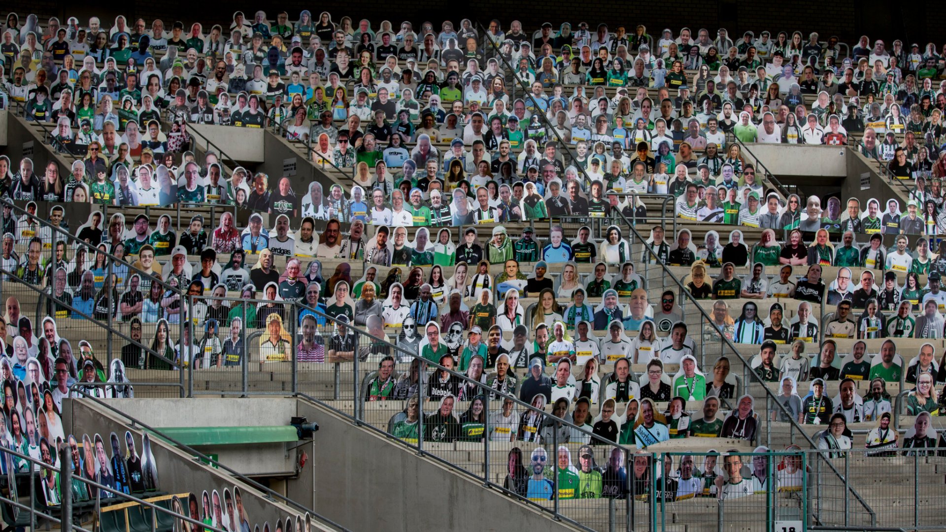 Klubi gjerman fenomenal, gjen mënyrën të luajë me tifozë në stadium