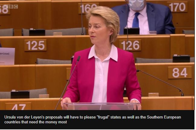 750 miliardë euro për rimëkëmbjen ekonomike, Von der Leyen: Ky është momenti i Europës
