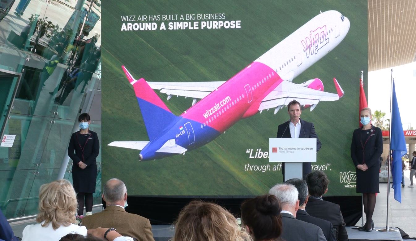 Wizz Air krijon bazën e re të avionëve në Shqipëri, shtohen 15 destinacione të reja me 8 vende në Europë
