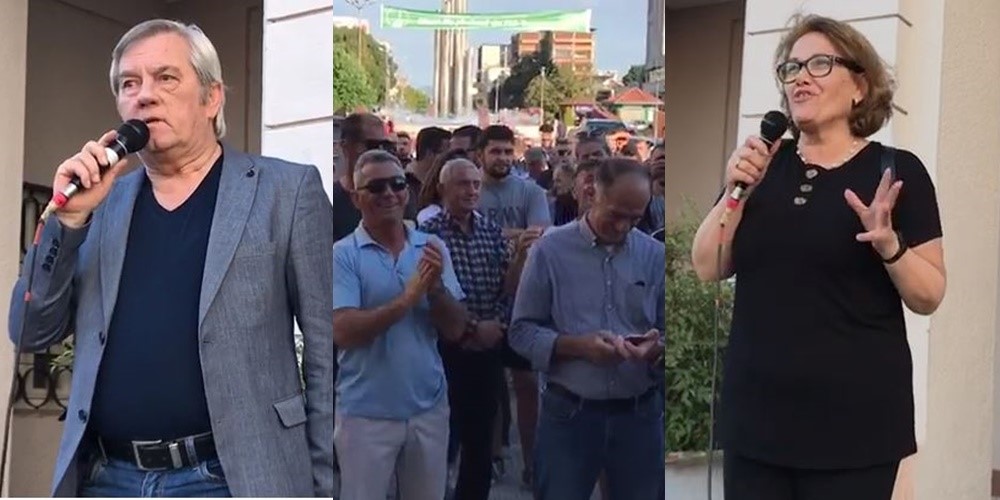 “Populli të vendosë për demokracinë”, aktorët njëzëri: Qytetarët ta çojnë në këmbë teatrin