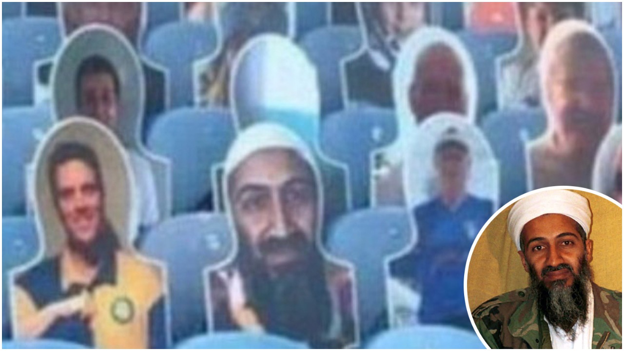 FOTO/ Çmenduria e një tifozi të Leeds, paguan para për… Osama bin Laden