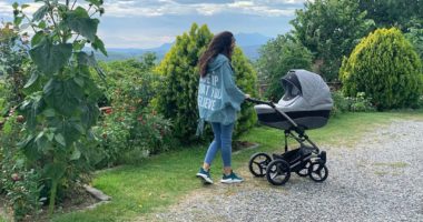 Vetëm pak ditë nga lindja, Jonida Vokshi shfaqet në superformë