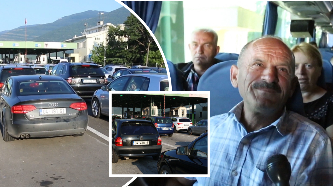 “Lumë” automjetesh në rrugën e Kombit: Shqiptarët e Kosovës drejt bregdetit, asnjë masë mbrojtëse