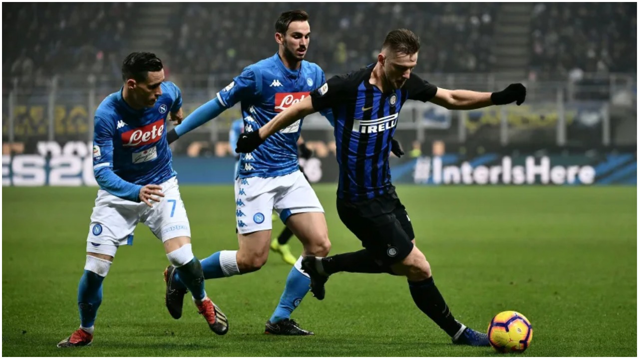 Napoli-Inter/ Formacionet zyrtare, Hysaj e nis nga minuta e parë!