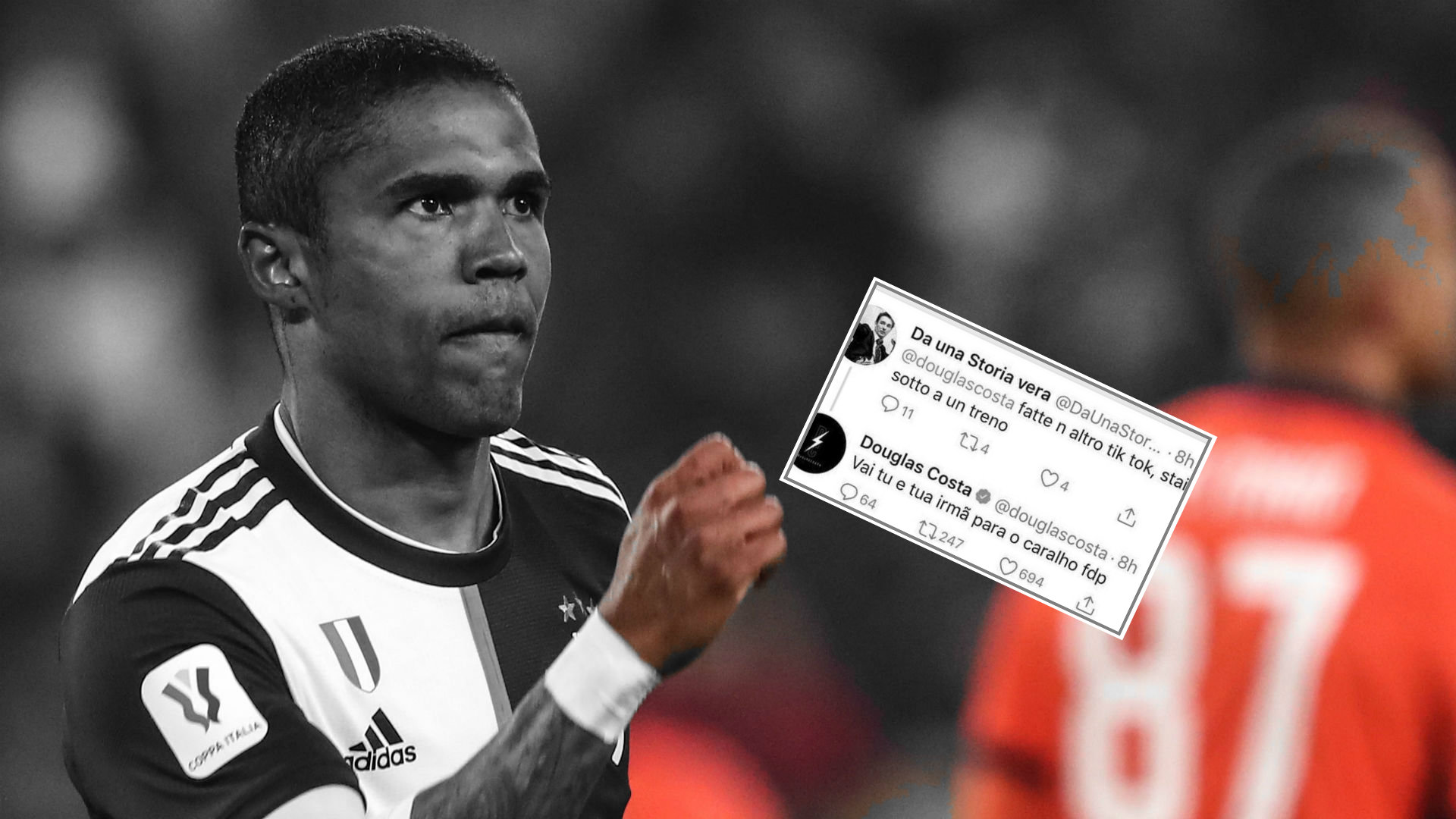 “Nuk më mëson ti si të luaj”, Douglas Costa “sherrxhiu” më i madh te Juventusi