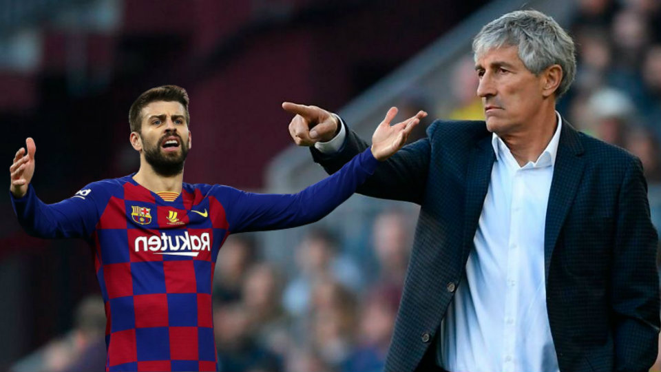 Setien kundër Pique: Do ndryshosh mendim, Reali nuk i fiton të gjitha!