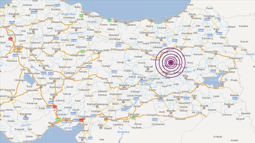 Tërmet me magnitudë 5.7 në Turqinë Lindore, tre të plagosur