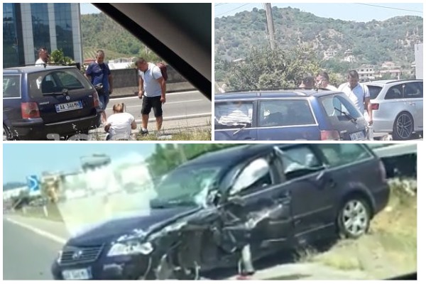 Aksident në Vorë, lëndohen burrë e grua dhe foshnja 2 muajshe