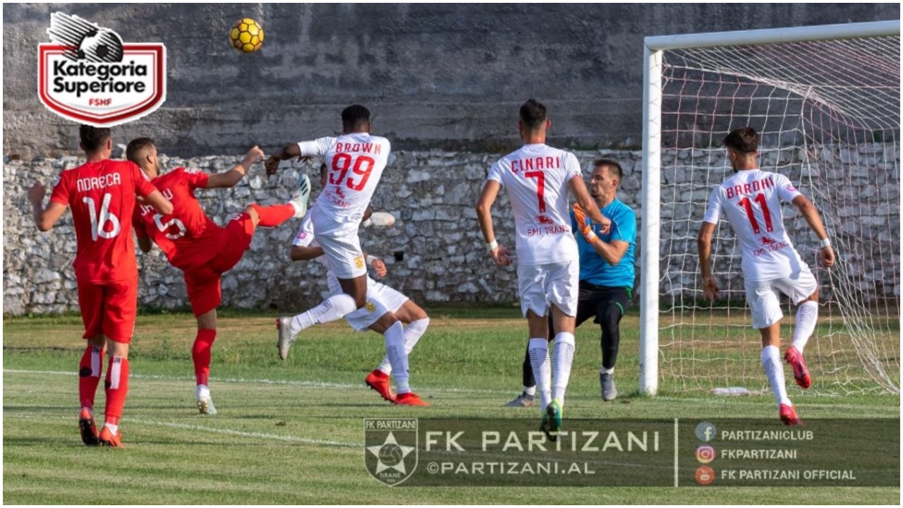 VIDEO/ Vjen barazimi në Ballsh, sulmuesi Brown ndëshkon Bylisin!