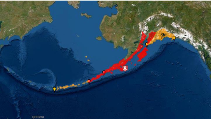 Tërmet me magnitudë 7.8 godet Alaskën, alarm për cunami