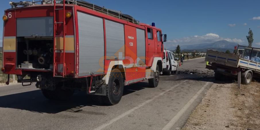 Aksident në Levan-Tepelenë, plagosen 4 persona