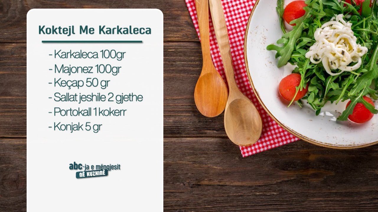 Koktejl me karkaleca – Receta nga Eni Dedja