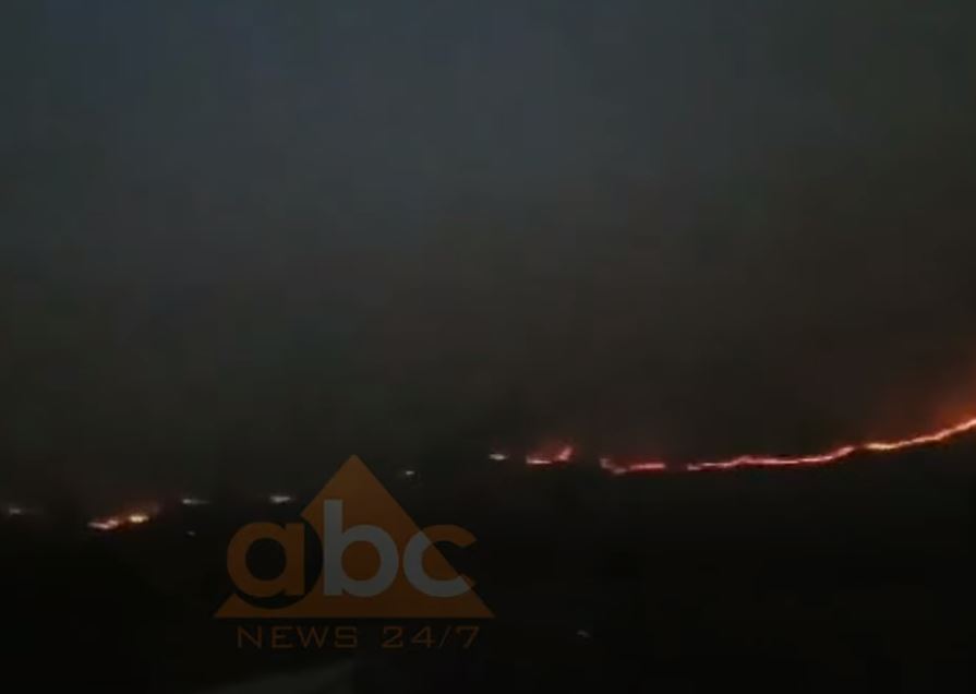 Flakët përfshijnë malet në Shëngjin, dyshohet për zjarrvënie të qëllimshme