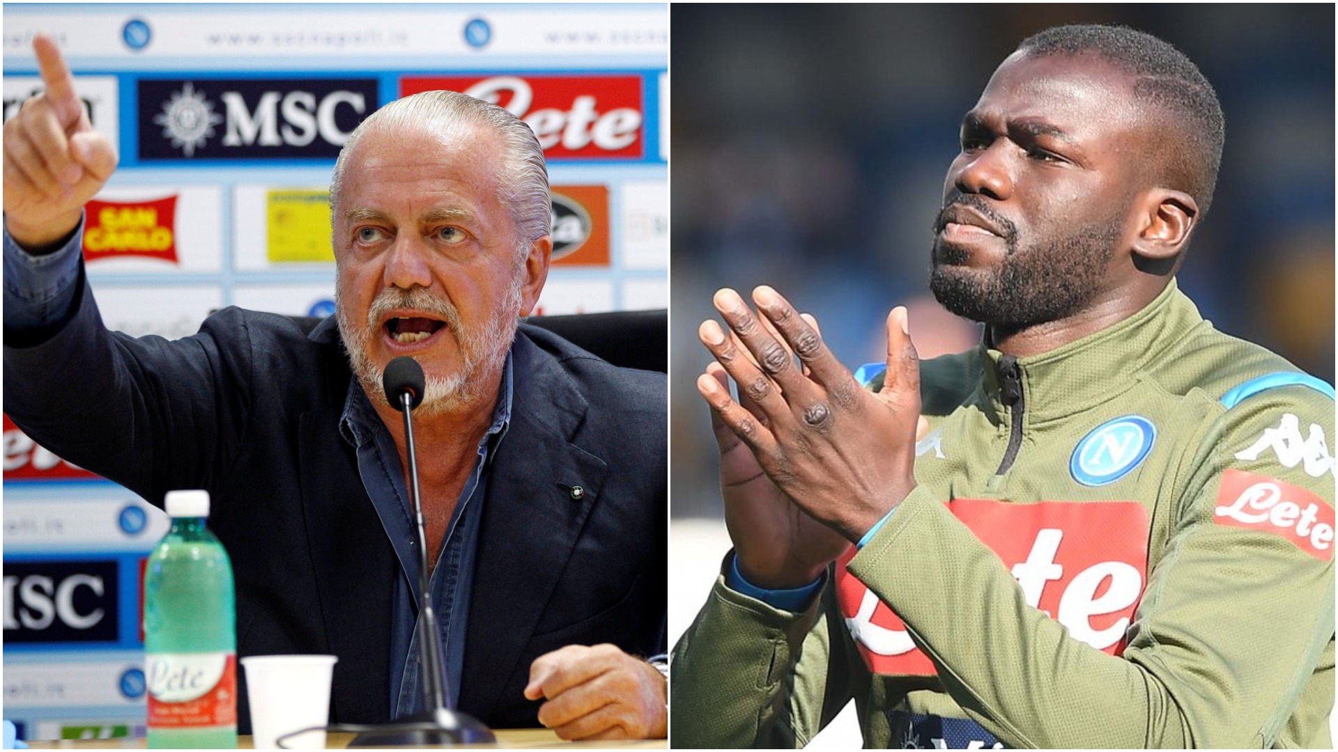 Di Laurentiis: Koulibaly? Vetëm United, City dhe PSG mund të paguajnë!