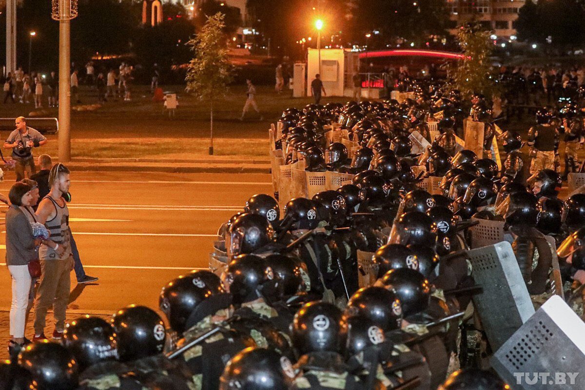 Protesta të dhunshme në Bjellorusi pas zgjedhjeve të kontestuara presidenciale