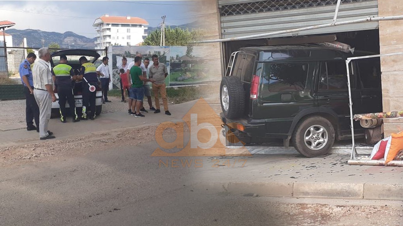 Makina që transportonte të sëmurën përfundon në lokal, plagoset pronarja në Librazhd