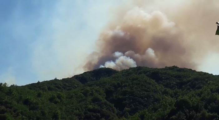 Aktivizohen sërish vatrat e zjarrit në Mirditë, flakët i afrohen shtëpive! Kërkohet ndërhyrje nga ajri