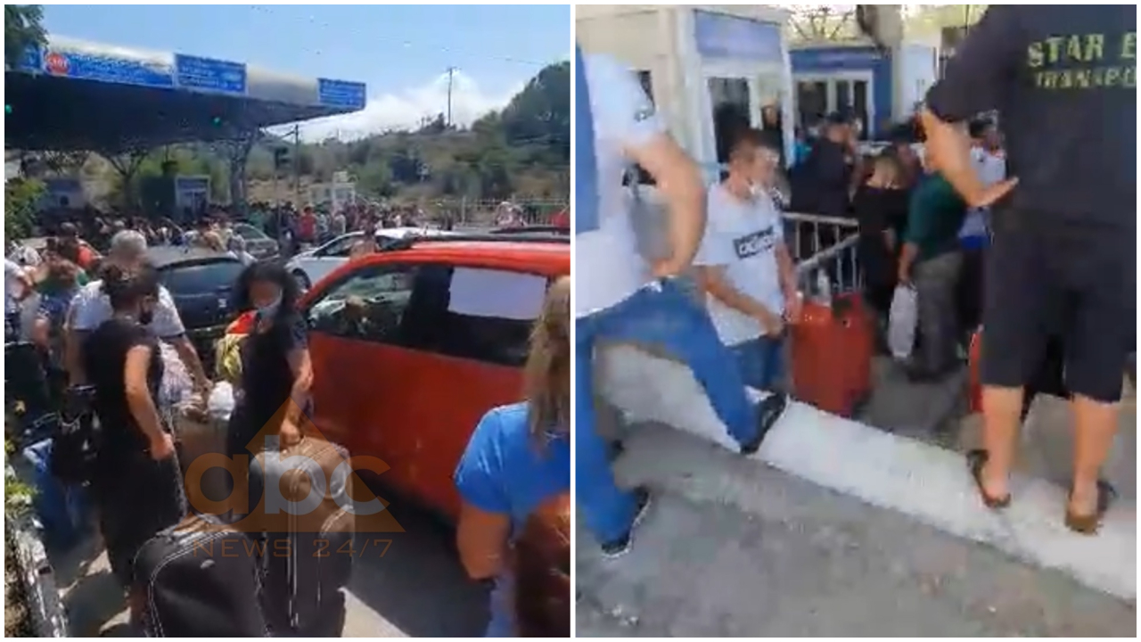 VIDEO/ Situatë kaotike në kufi, qytetarët nisin protestat në Kakavijë