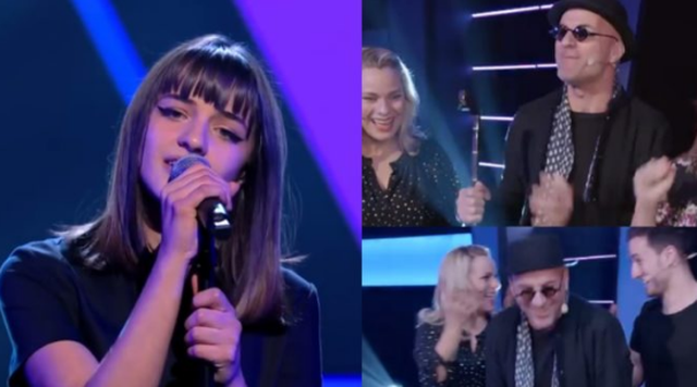 Bën krenarë të gjithë shqiptarët, vajza e Robert Aliajt kalon në finalen e “The Voice” në Belgjikë