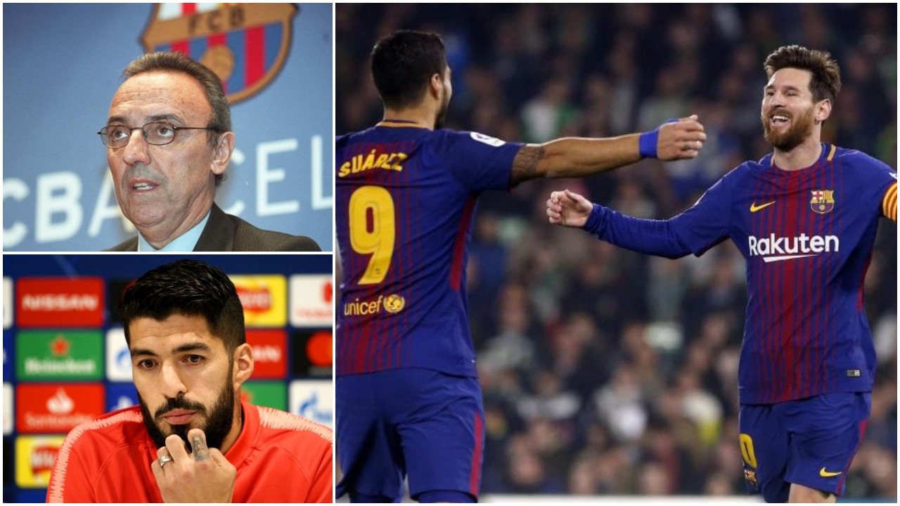 Qëndron edhe Suarez pas Messit? Ish-presidenti i Barcelonës ka një mesazh