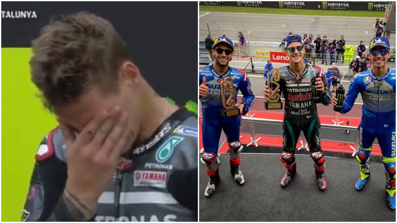 MotoGP/ Shpërthen në lot pas fitores, Fabio Quartararo lideri i ri i Botërorit