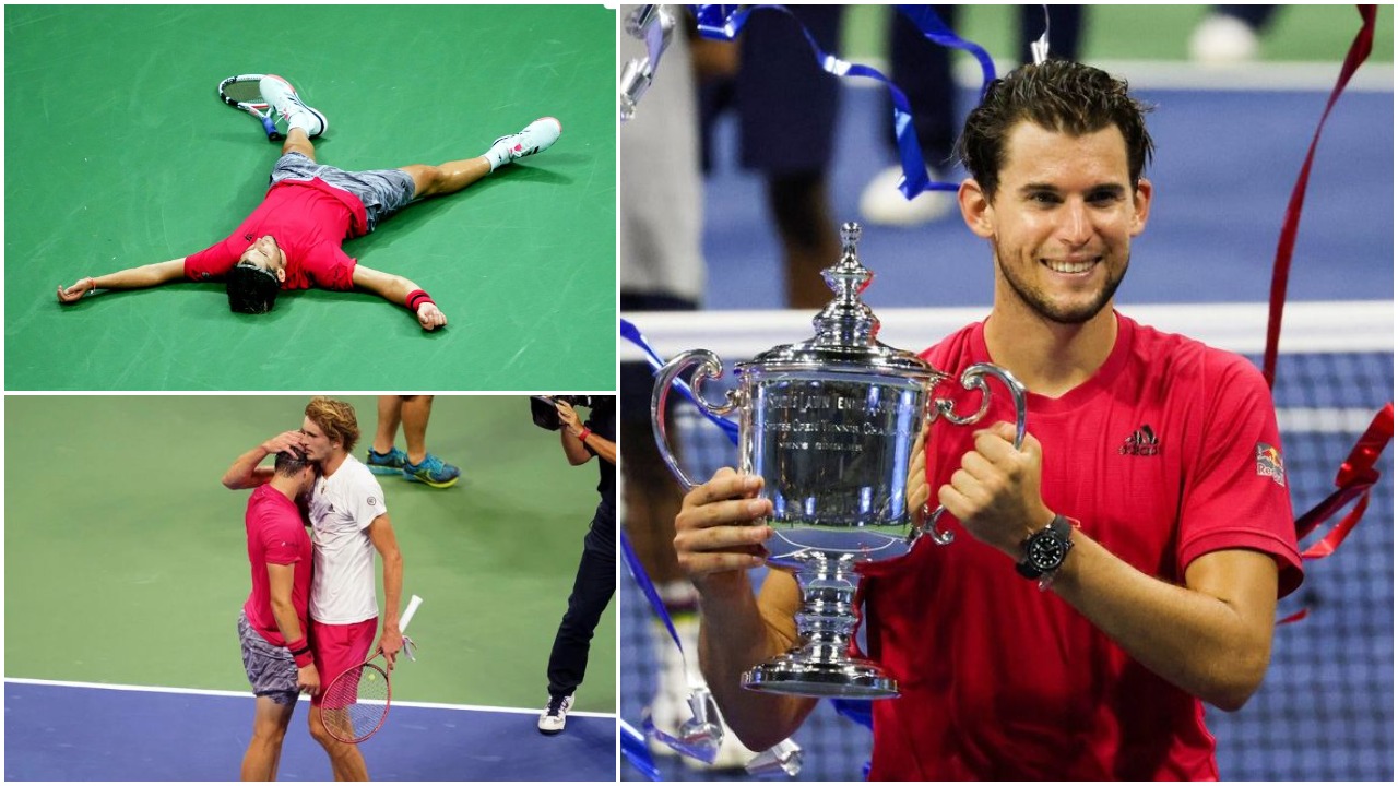 US Open/ Përmbysje e çmendur në finalen spektakolare, Thiem në histori