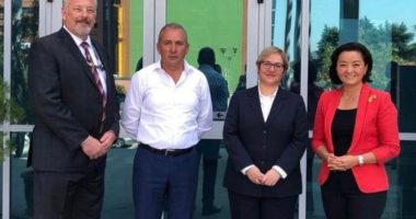 Takoi shefin e SPAK dhe BKH-së, ambasadorja e SHBA-së: Shqiptarët presin drejtësi