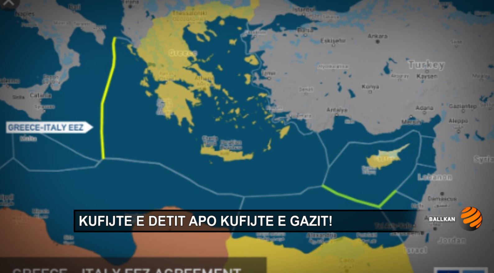 Kufijtë e detit apo kufijtë e gazit!