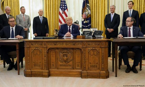 SHBA: Jemi të përkushtuar për të siguruar suksesin e marrëveshjes Kosovë-Serbi